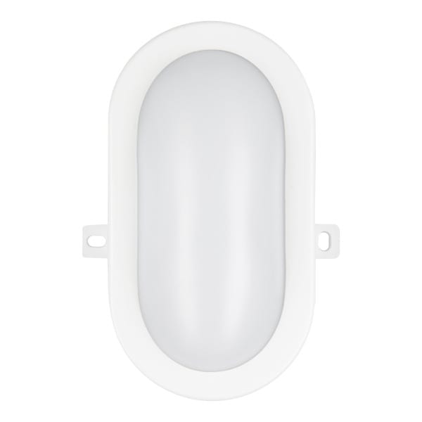 BAILEY - LED Ovalleuchte Basic 6W 420lm 3000K Bulkhead Weiß