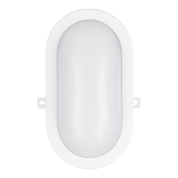 BAILEY - LED Ovalleuchte Basic 12W 910lm 3000K Bulkhead Weiß