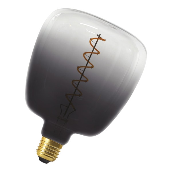 BAILEY - LED Colour Flask E27 DIM 5W 150lm Schwarz/Klar
