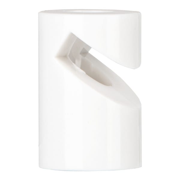 BAILEY - Ceiling/Wall Cord Grip Tube Plastic White