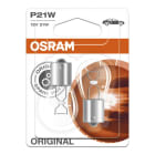 OSRAM - 7506 BA15S 27X53 12V 21W Klar Blister 2pcs