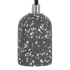 BAILEY - Pendelleuchte E27 Terrazzo Dunkelgrau 1.5M 2C Schwarz