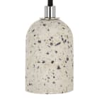 BAILEY - Pendelleuchte E27 Terrazzo Weiß 1.5M 2C Schwarz