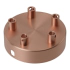 CALEX - Ceiling Cup Metal Satin Copper 5 holes dia 100mm