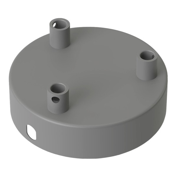 CALEX - Ceiling Cup Metal Concrete 3 holes dia 100mm