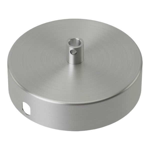 CALEX - Ceiling Cup Metal Satin Nickel 1 hole dia 100mm