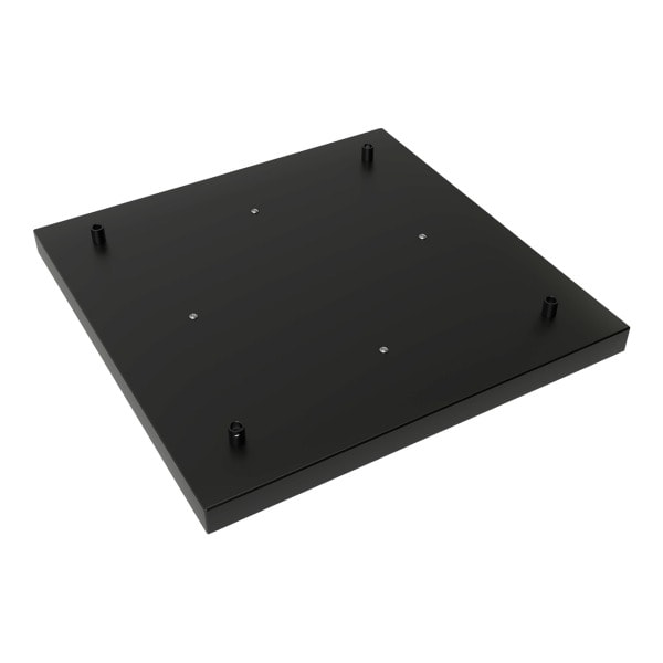 CALEX - Metal Suspension 40x40cm 4 holes Satin Black