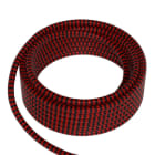 CALEX - Textilkabel 2C Schwarz/Rot 3M