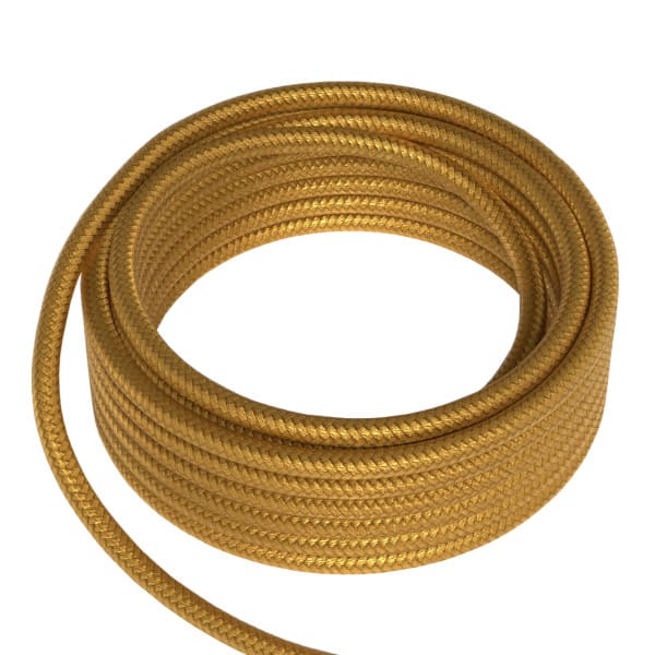 CALEX - Textilkabel 2C Gold 3M