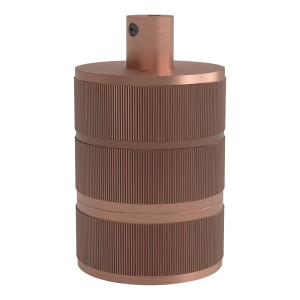 CALEX - Lampenfassung E27 Alu Satin Copper 48x63mm
