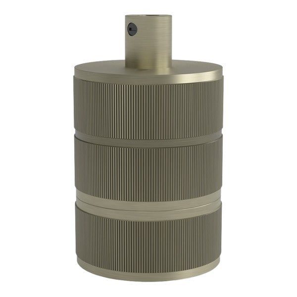 CALEX - Fassung E27 Alu Satin Bronze 48x63mm