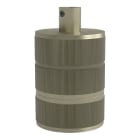 CALEX - Fassung E27 Alu Satin Bronze 48x63mm