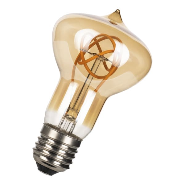 BAILEY - SPIRALED Nostalgic R63 E27 DIM 4W (14W) 130lm 919 Gold