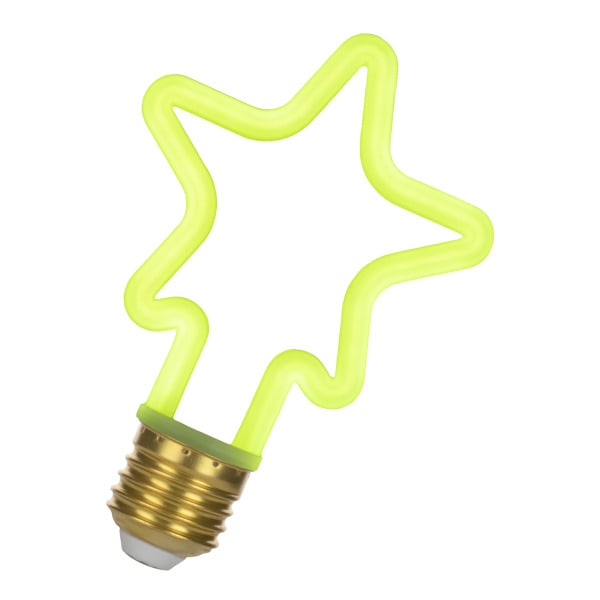 BAILEY - LED Neon Star E27 4W Grün