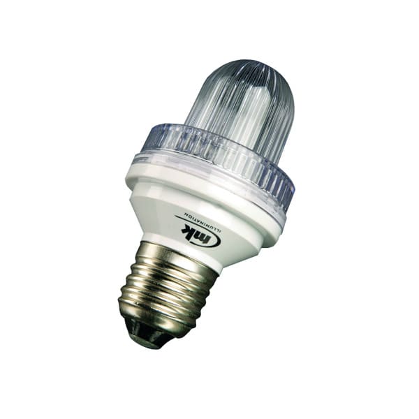 MK - 015-691 LED FLASH Bulb E27 1W CW CL