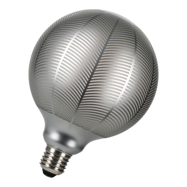 BAILEY - LED Orient Palm G125 E27 DIM 4W 280lm 827 Silber