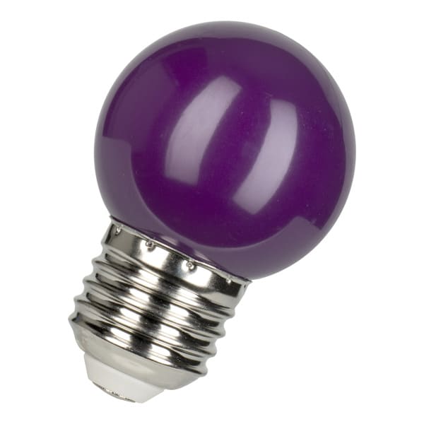 BAILEY - LED Party G45 E27 1W Lila