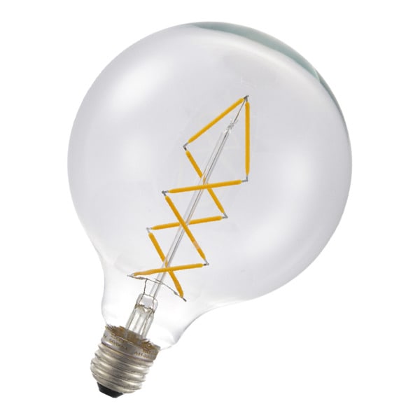 ALI - LED Fil ZigZag G125 E27 DIM 6.5W (42W) 500lm 922 Clear