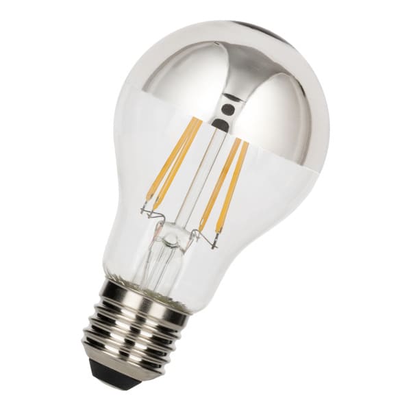 BAILEY - LED FIL A60 KV Silber E27 DIM 8W (60W) 806lm 827