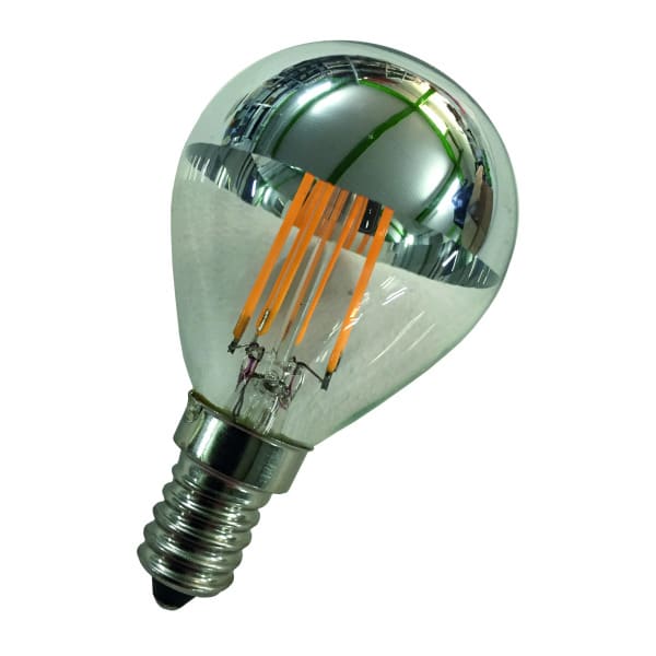BAILEY - LED FIL G45 KV Silber E14 DIM 4W (29W) 300lm 827