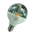 BAILEY - LED FIL G95 KV Silber E27 DIM 4W (32W) 350lm 827