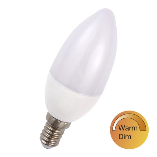BAILEY - LED C37 E14 WarmDim 4W (25W) 250lm 927-920 FR