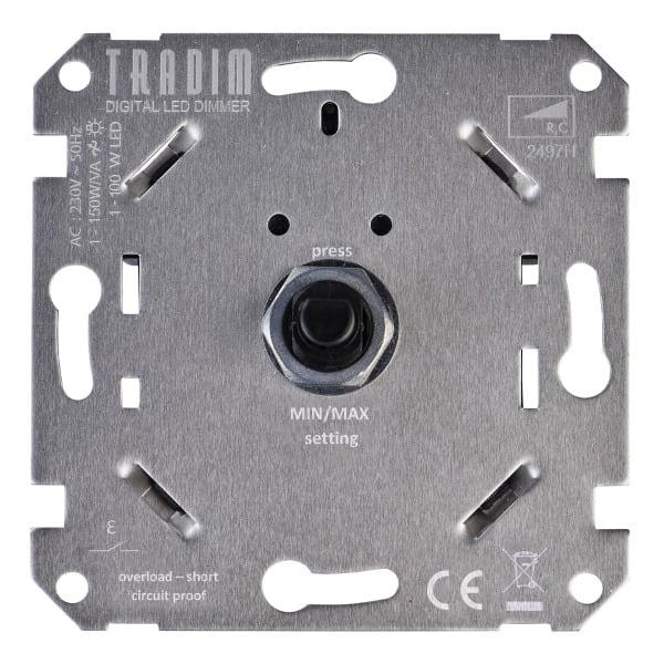 BAILEY - Tradim 2497H Digital LED Wanddimmer 1-150W