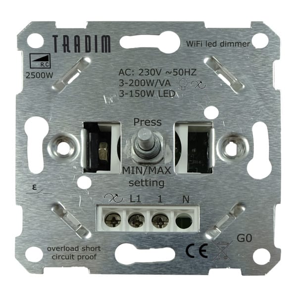 BAILEY - Tradim 2500W WIFI Wanddimmer 3-200W