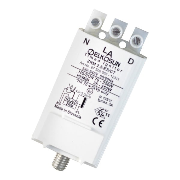 BAILEY - Zünder ZRM 2.5-ES/CT für HS 70-250W oder HI 35-250W