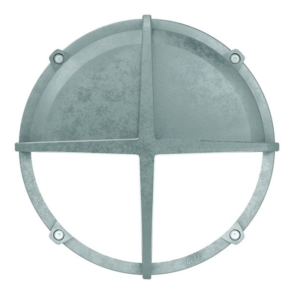 DEFA - 122828 Neptune 2.0 Half Cover LED 8W 3000K Alu Na.