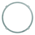 DEFA - 122831 Protect 2.0 Ring LED 8W 4000K Alu Na.