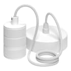 ALI - Retro Pendant E27 1X1.5M Matt White