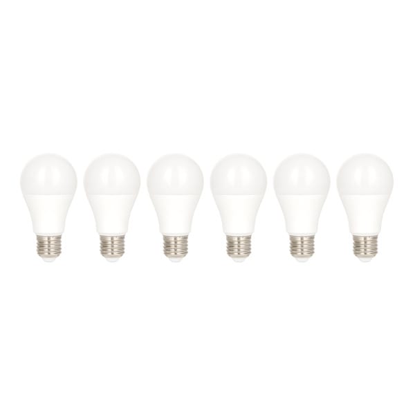 BAILEY - EcoPack 6Stk LED A60 E27 6W (42W) 510lm 827 Opal