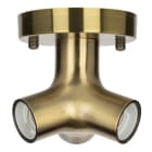 BAILEY - Decken / Wandleuchte Metall Trio E27 Bronze Antik