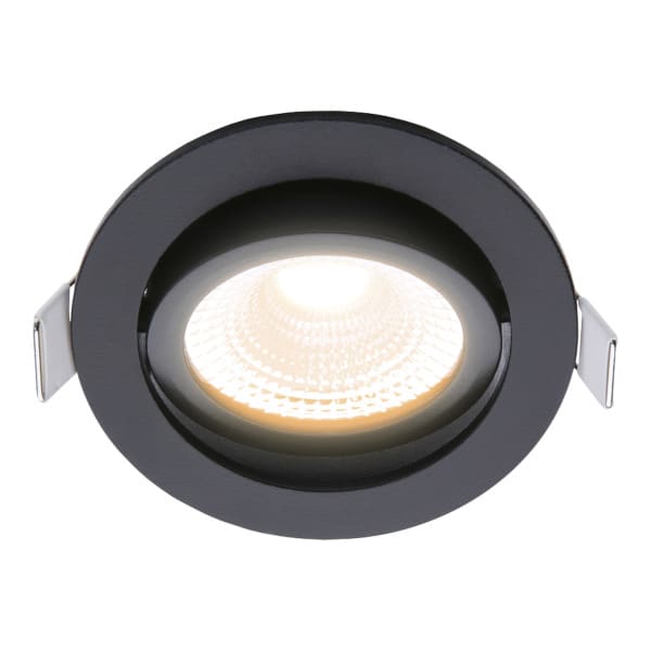 ECODIM - EcoDim ED-10023 LED Spot 5W WarmDim Runde Schwarz IP54