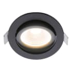 ECODIM - EcoDim ED-10023 LED Spot 5W WarmDim Runde Schwarz IP54