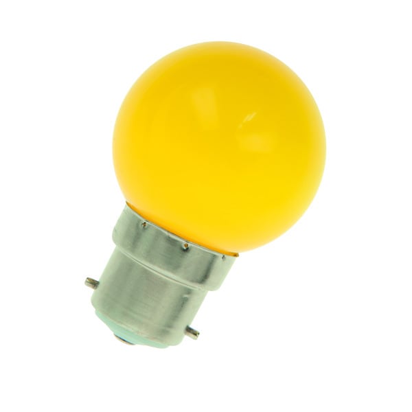 BAILEY - LED Party G45 B22d 1W Gelb