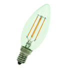 BAILEY - LED FIL C35 E14 4W (39W) 460lm 842 Klar