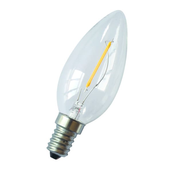 BAILEY - LED FIL C35 E14 1W (14W) 120lm 827 Klar