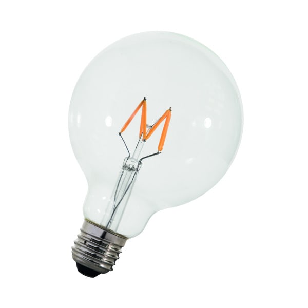 BAILEY - LED FIL Wave G95 E27 DIM 3W (22W) 220lm 922