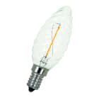 BAILEY - LED FIL C35 Gedreht E14 1W (10W) 90lm 822 Klar