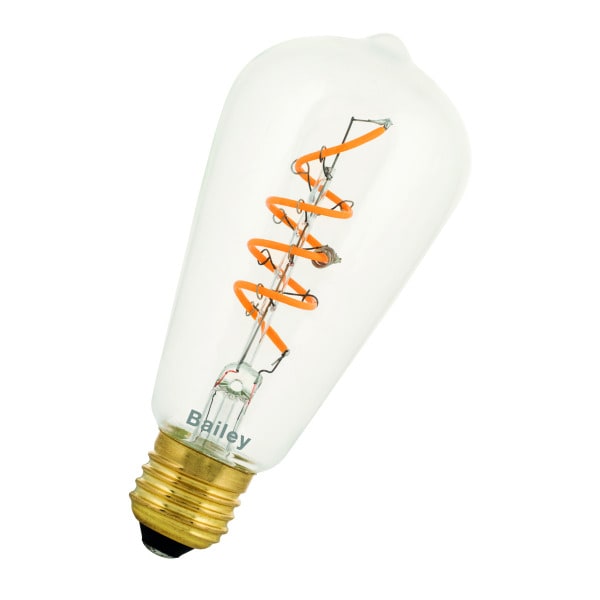 ALI - SPIRALED Alva ST64 E27 DIM 3.2W 190lm 922 Klar