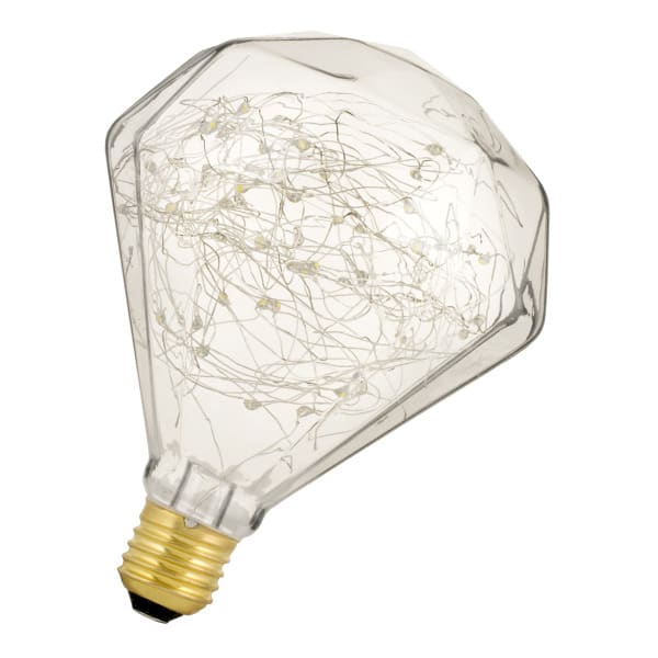 BAILEY - WIRELED Diamant E27 1.5W 80lm 2500K Klar
