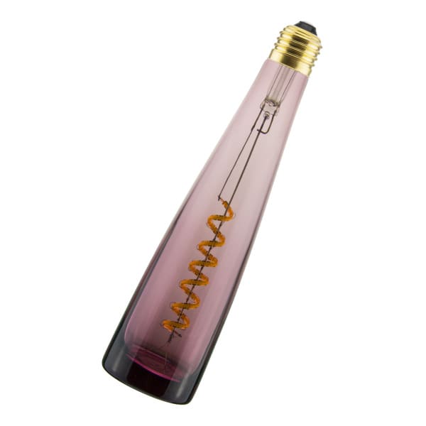 BAILEY - SPIRALED BottLed Slim E27 7W 320lm Pink DIM