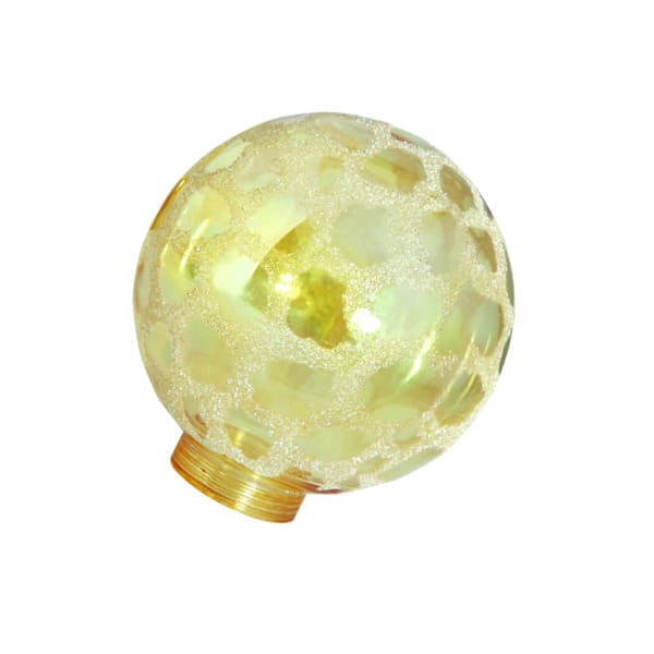 BAILEY - Glaskolben G100 Krokoeis Gold für LED Stick