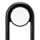 DEFA - 105515 Arc Pole 1050 with plate short Single/Double Schwarz