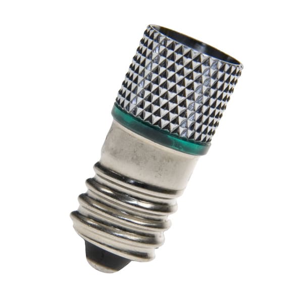 BAILEY - E10 T10X27 M.LED Grün 6V AC/DC