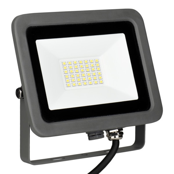 BAILEY - LED Flutlichtstrahler Grau 2.0 30W 3300lm 6500K