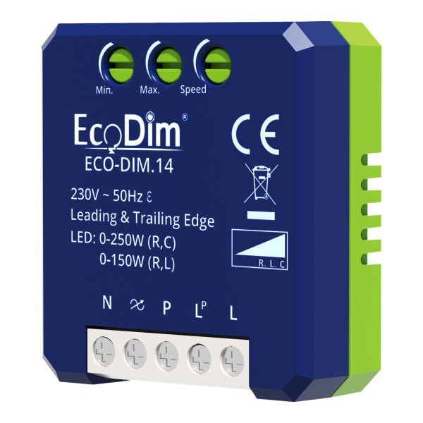 ECODIM - EcoDim ECO-DIM.14 LED Dimmer Module 0-250W (RLC)