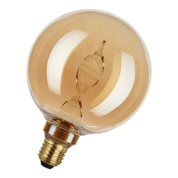 BAILEY - SPIRALED Glow G125 E27 DIM 3.5W 120lm 818 Gold